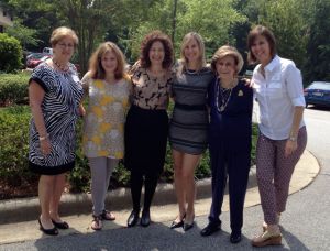 Julie Kohner and Members of the Greensboro Jewish Federation Women's Philanthropy Committee.